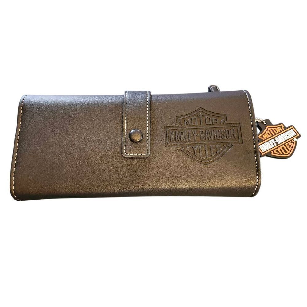 HARLEY-DAVIDSON BRAND NEW TRI-FOLD ORGANIZER WALLET